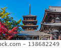 UNESCO World Heritage Site: Ikaruga Village, Nara Prefecture; National Treasure: Horyu-ji Temple; Prince Shotoku 138682249