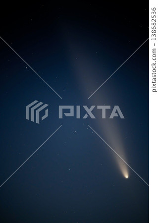 Comet Zijinzan-ATLAS (C/2023 A3) shining in the night sky in October 2024. Comet Zijinzan-ATLAS (C/2023 A3) shining in the night sky in October 2024. 138682536