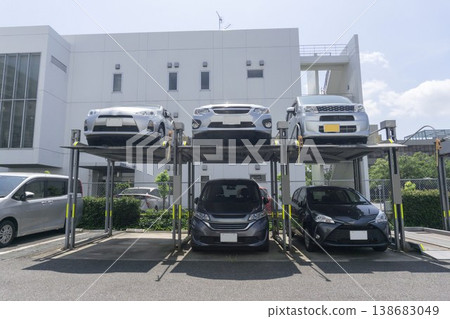 Three-dimensional mechanical parking lot 138683049