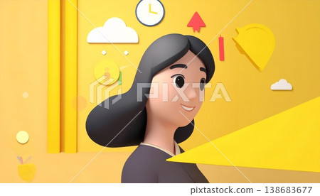 woman with tablet 138683677