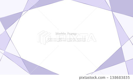 Elegant purple gemstone frame, 16:9 horizontal aspect ratio. Elegant purple gemstone frame, 16:9 horizontal aspect ratio. 138683835