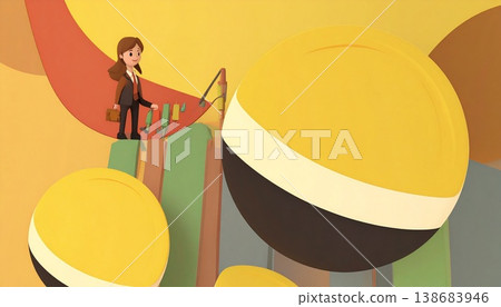 flat illustration about success design 138683946
