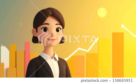 woman with growth chart 138683951