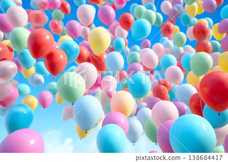 Brazilian Carnival People celebrating party with samba dancers in Venetian Mask, Circus-Ai Generated 138684417