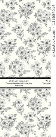 Collection of elegant soft focus watercolor floral and foliage seamless patterns Collection of elegant soft focus watercolor floral and foliage seamless patterns 138684514