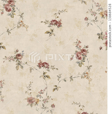 Collection of elegant soft focus watercolor floral and foliage seamless patterns Collection of elegant soft focus watercolor floral and foliage seamless patterns 138684528