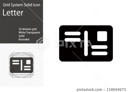 信件圖示。賀卡/聖誕賀卡圖示。 138684673