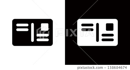 信件圖示。賀卡/聖誕賀卡圖示。 138684674
