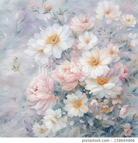 Collection of elegant soft focus watercolor floral and foliage seamless patterns Collection of elegant soft focus watercolor floral and foliage seamless patterns 138684866