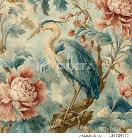 Collection of elegant luxury vintage and oriental decorative seamless patterns 138684955