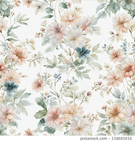 Collection of elegant luxury vintage and oriental decorative seamless patterns 138685010