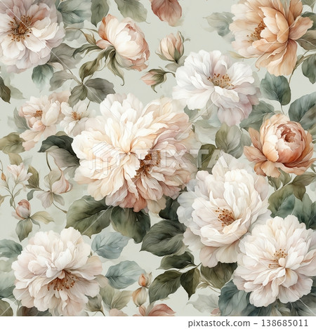 Collection of elegant luxury vintage and oriental decorative seamless patterns Collection of elegant luxury vintage and oriental decorative seamless patterns 138685011