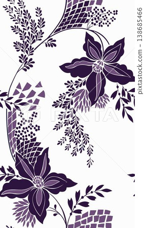 Collection of elegant vintage floral and decorative border seamless patterns with classic tones Collection of elegant vintage floral and decorative border seamless patterns with classic tones 138685466