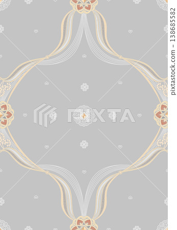 Collection of elegant vintage nature inspired seamless patterns with soft muted tones Collection of elegant vintage nature inspired seamless patterns with soft muted tones 138685582