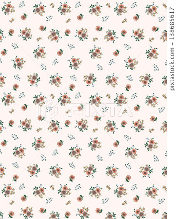 Collection of elegant vintage nature inspired seamless patterns with soft muted tones Collection of elegant vintage nature inspired seamless patterns with soft muted tones 138685617