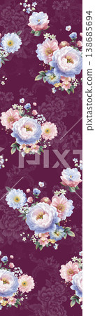 Collection of elegant traditional Chinese botanical and cultural seamless patterns Collection of elegant traditional Chinese botanical and cultural seamless patterns 138685694