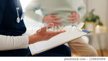 Paperwork, clipboard and hands, health insurance and people at clinic with patient info and doctor. Medical aid, document or form with surgery consent letter, help in consultation and healthcare Paperwork, clipboard and hands, health insurance and people at clinic with patient info and doctor. Medical aid, document or form with surgery consent letter, help in consultation and healthcare 138685809