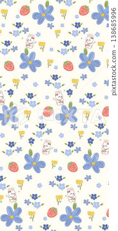Collection of elegant vintage watercolor floral seamless patterns with soft muted tones Collection of elegant vintage watercolor floral seamless patterns with soft muted tones 138685996