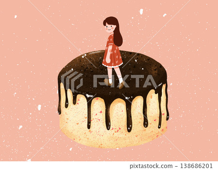 Collection of cute kawaii puppy and baby animal nursery illustrations and patterns 138686201