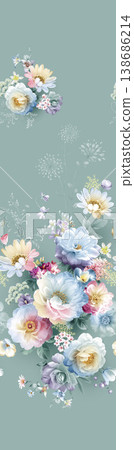 Collection of cute kawaii puppy and baby animal nursery illustrations and patterns Collection of cute kawaii puppy and baby animal nursery illustrations and patterns 138686214