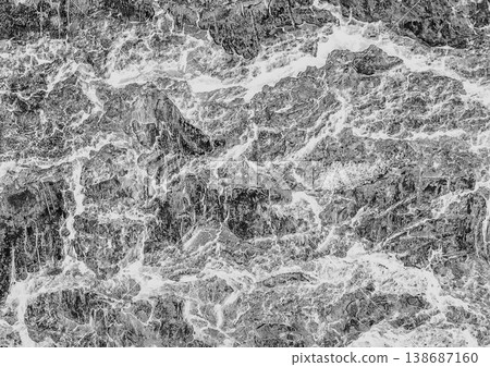 Grey tree bark embossed texture pattern abstract nature background 138687160