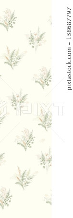 Collection of elegant soft focus watercolor floral seamless patterns with muted pastel tones Collection of elegant soft focus watercolor floral seamless patterns with muted pastel tones 138687797