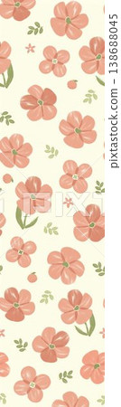 Collection of elegant vintage watercolor floral seamless patterns with soft muted tones Collection of elegant vintage watercolor floral seamless patterns with soft muted tones 138688045