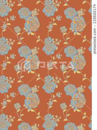Collection of elegant watercolor wildflower seamless patterns and floral bouquets with soft pastel tones Collection of elegant watercolor wildflower seamless patterns and floral bouquets with soft pastel tones 138688174