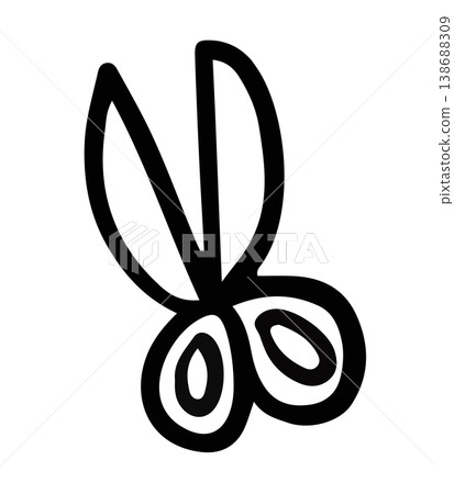 stationery, office supplies, icon 138688309