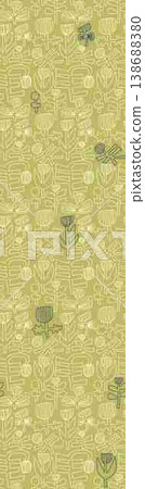 Collection of elegant watercolor wildflower seamless patterns with soft muted and warm tones Collection of elegant watercolor wildflower seamless patterns with soft muted and warm tones 138688380