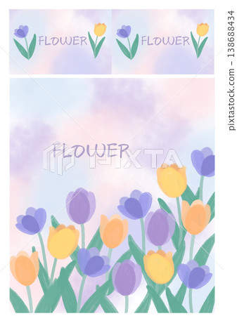 Collection of elegant soft focus watercolor floral seamless patterns with muted pastel tones Collection of elegant soft focus watercolor floral seamless patterns with muted pastel tones 138688434