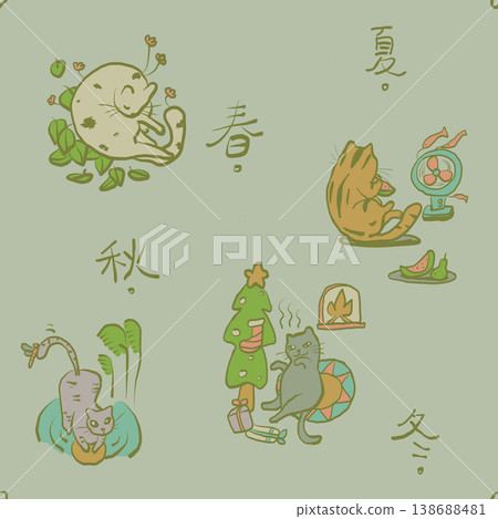 Collection of elegant soft focus watercolor floral seamless patterns with muted pastel tones Collection of elegant soft focus watercolor floral seamless patterns with muted pastel tones 138688481