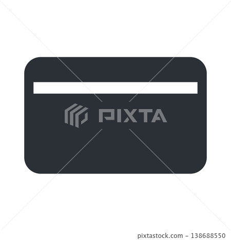 用於信用卡的簡約單色圖示素材 用於信用卡的簡約單色圖示素材 138688550