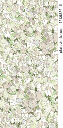 Collection of elegant vintage floral and toile de jouy seamless patterns with muted tones Collection of elegant vintage floral and toile de jouy seamless patterns with muted tones 138688646