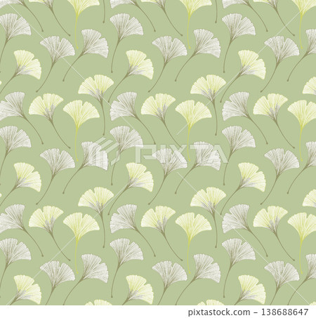 Collection of elegant vintage floral and toile de jouy seamless patterns with muted tones 138688647