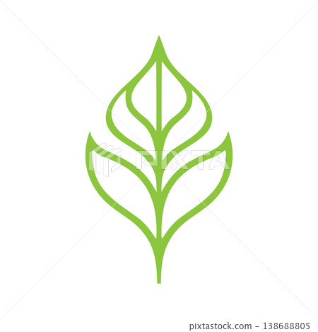 Eco Friendly Leaf Logo Concept 138688805