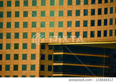 Windows of business building. Building abstract.  Building background. 138688817