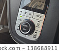 Automatic air conditioning control panel for passenger cars 138688911