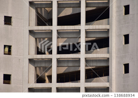 Exterior of modern architecture, modern city building. Modern architecture abstract background, building abstract. Exterior of modern architecture, modern city building. Modern architecture abstract background, building abstract. 138688934