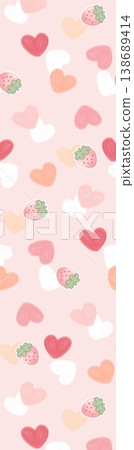 Collection of cute whimsical animal and winter nursery illustrations with soft pastel tones 138689414