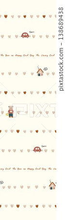 Collection of cute whimsical animal and winter nursery illustrations with soft pastel tones Collection of cute whimsical animal and winter nursery illustrations with soft pastel tones 138689438
