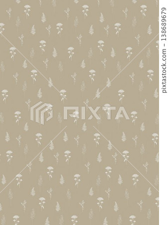 Collection of delicate vintage botanical seamless patterns with soft muted tones Collection of delicate vintage botanical seamless patterns with soft muted tones 138689679
