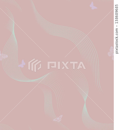 Collection of delicate vintage botanical seamless patterns with soft muted tones Collection of delicate vintage botanical seamless patterns with soft muted tones 138689685