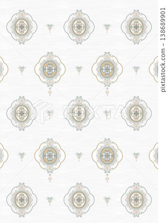 Collection of elegant vintage watercolor floral and bird seamless patterns with soft muted tones Collection of elegant vintage watercolor floral and bird seamless patterns with soft muted tones 138689901