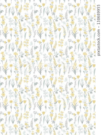Collection of vibrant bohemian and delicate floral seamless patterns with diverse color palettes Collection of vibrant bohemian and delicate floral seamless patterns with diverse color palettes 138689955