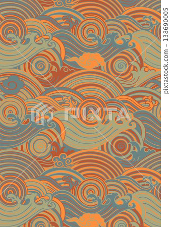 Collection of vibrant bohemian and delicate floral seamless patterns with diverse color palettes Collection of vibrant bohemian and delicate floral seamless patterns with diverse color palettes 138690005