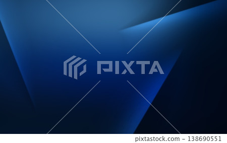 Abstract banner design for background blue light and art backdrop graphic. Illustration modern template for wallpaper color digital and gradient texture futuristic. Abstract bright geometric. 138690551