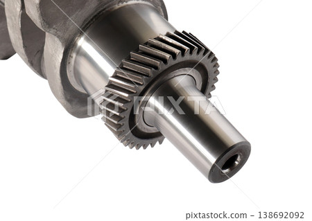New crankshaft. Vehicle spare part. New crankshaft. Vehicle spare part. 138692092