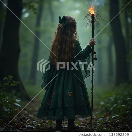 Wizard in the Forest Wizard in the Forest 138692209