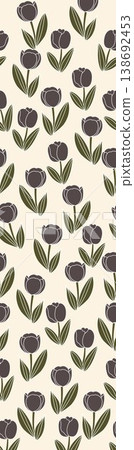 Collection of vibrant bohemian and delicate floral seamless patterns with diverse color palettes Collection of vibrant bohemian and delicate floral seamless patterns with diverse color palettes 138692453